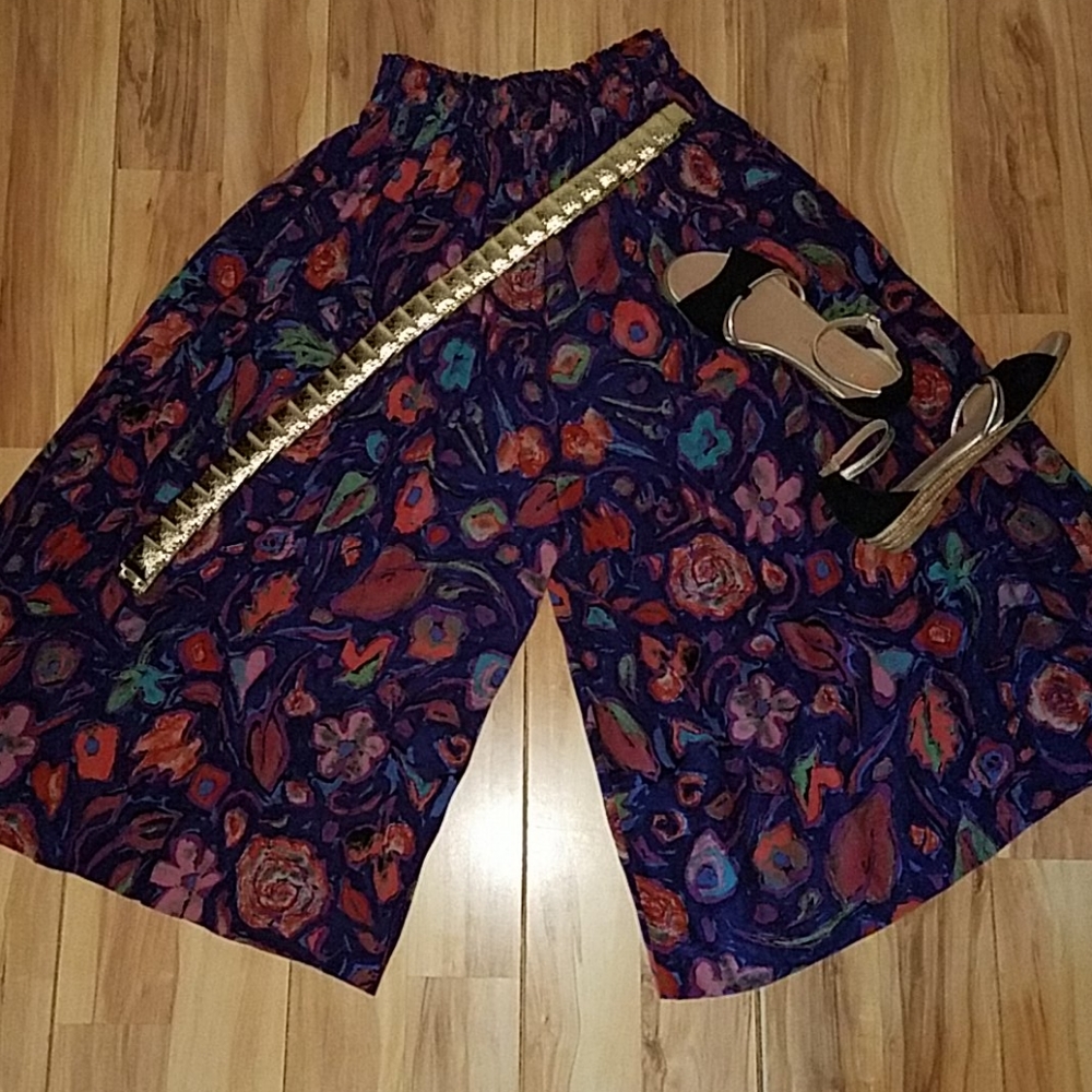 Vintage 80s Gauchos Medium